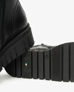 Nero Giardini Stivaletti Donna in Pelle Nero Hot