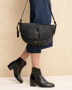 Nero Giardini Stivaletti Donna in Pelle Nero Outlet