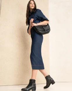 Nero Giardini Stivaletti Donna in Pelle Nero Outlet