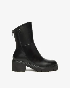 Nero Giardini Stivaletti Donna in Pelle Nero Online