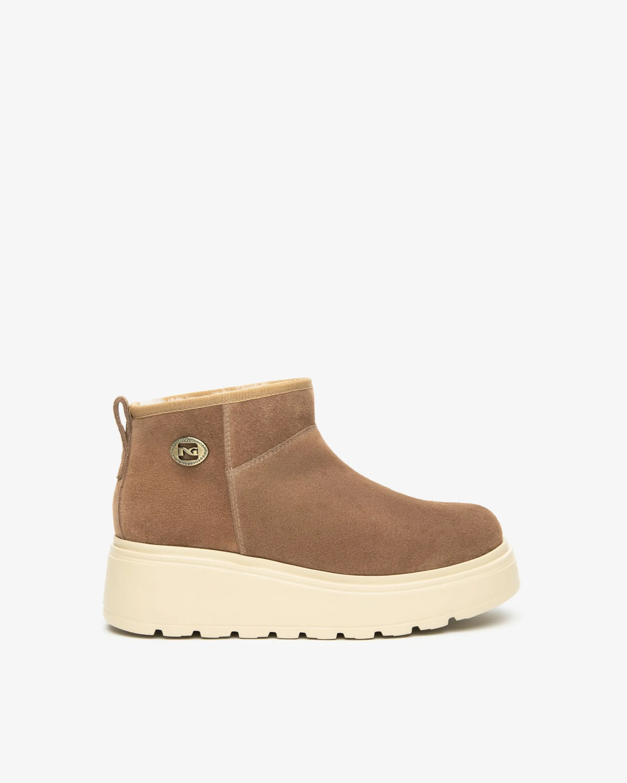 Nero Giardini Stivaletti Donna in Suede Marrone