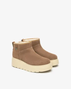 Nero Giardini Stivaletti Donna in Suede Marrone