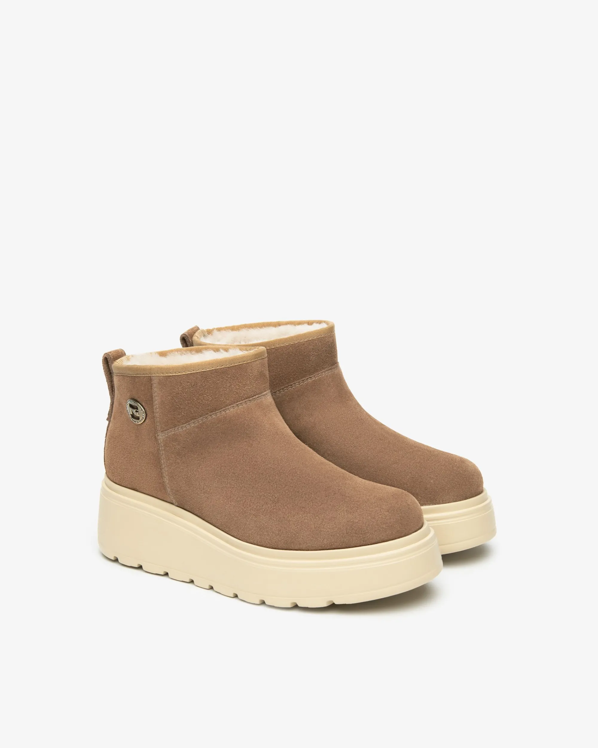 Nero Giardini Stivaletti Donna in Suede Marrone