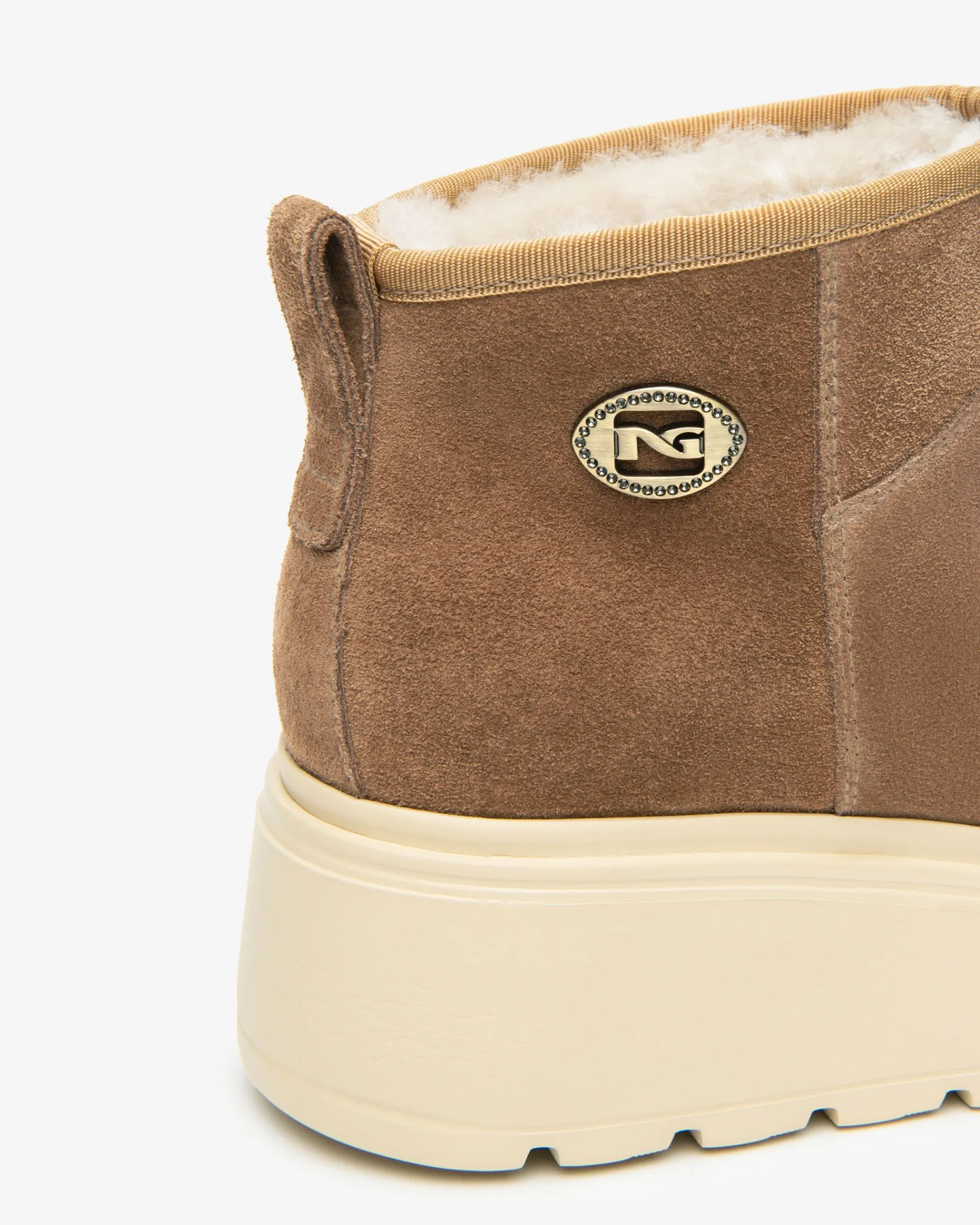 Nero Giardini Stivaletti Donna in Suede Marrone