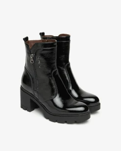 Nero Giardini Stivaletti Donna in Vernice Nero Online