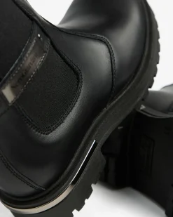 Nero Giardini Stivaletti Teen da Ragazza in Pelle Nero Clearance