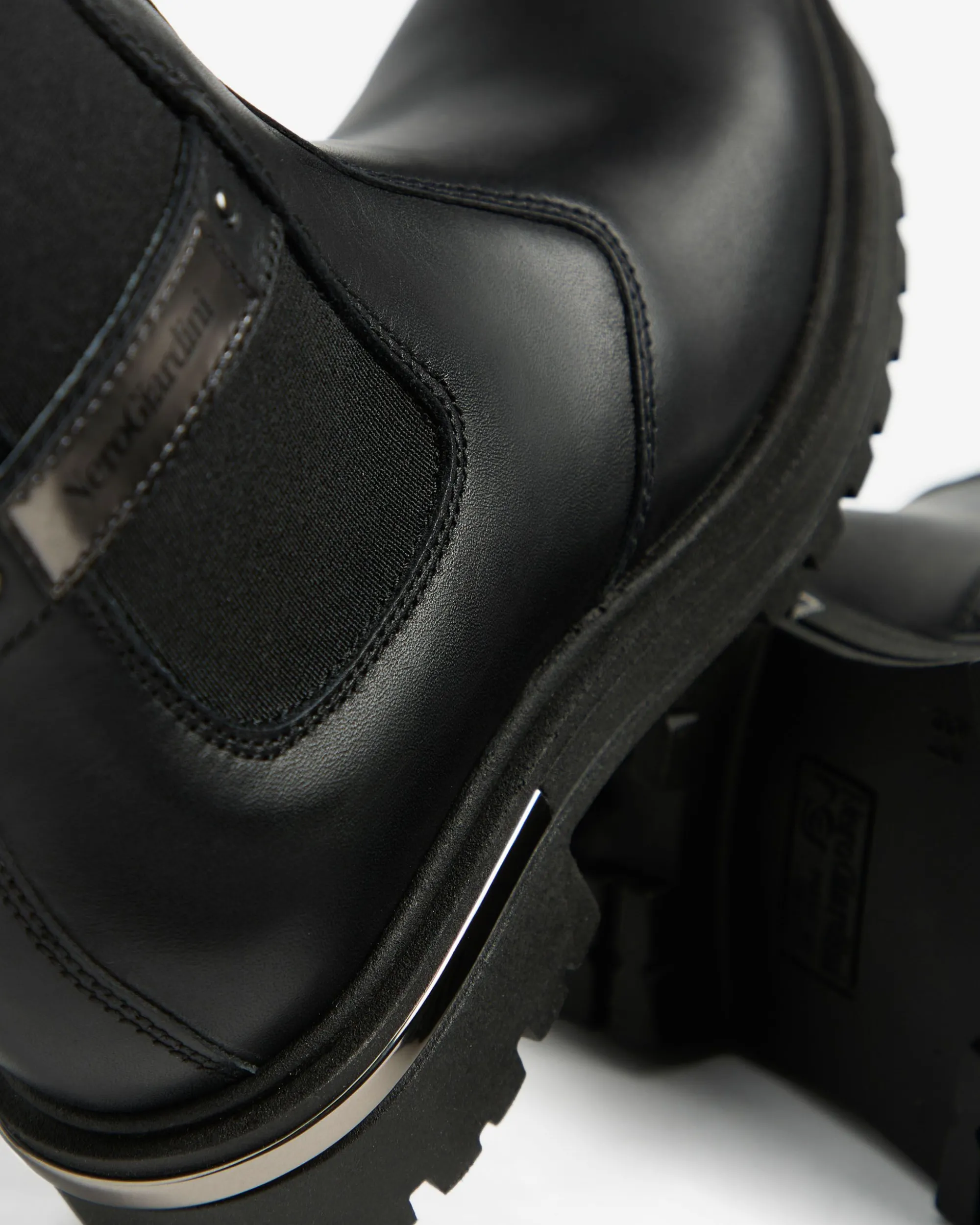 Nero Giardini Stivaletti Teen da Ragazza in Pelle Nero Clearance