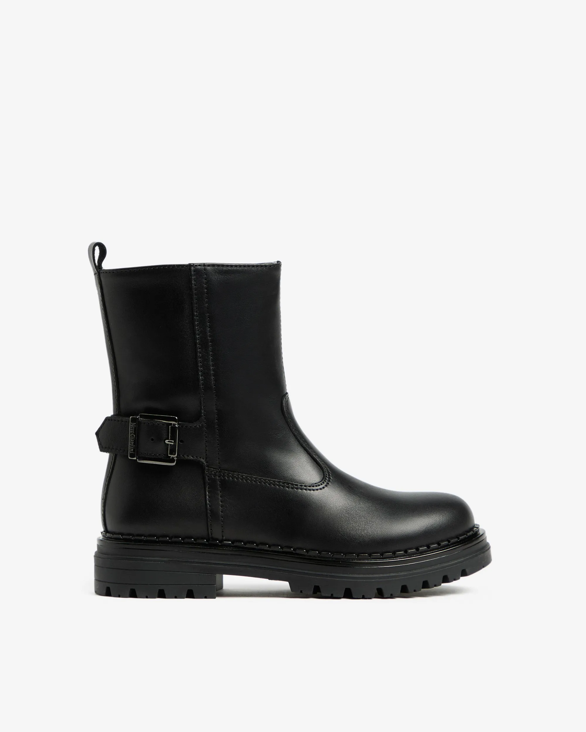 Nero Giardini Stivaletti Teen da Ragazza in Pelle Nero Clearance