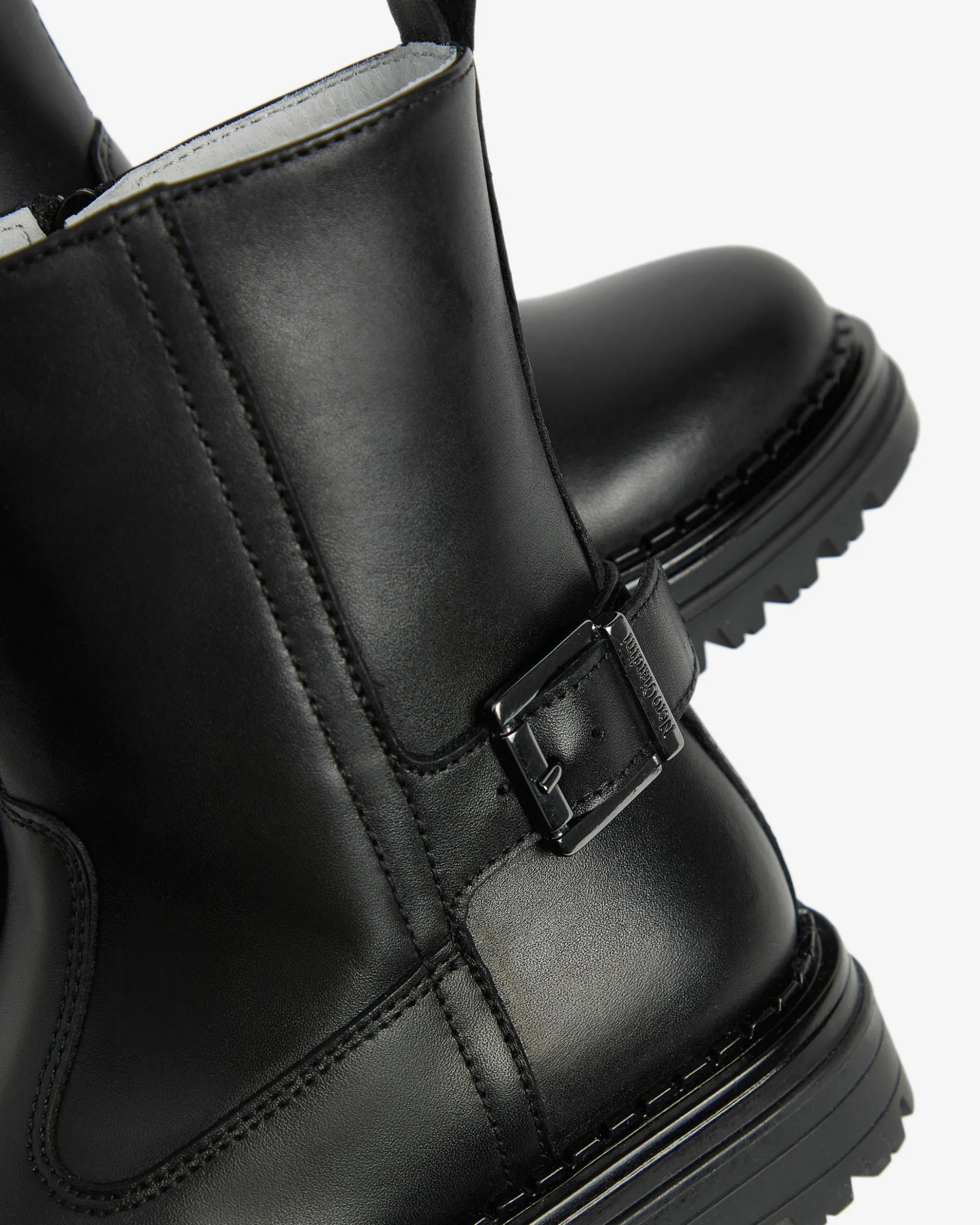 Nero Giardini Stivaletti Teen da Ragazza in Pelle Nero Clearance