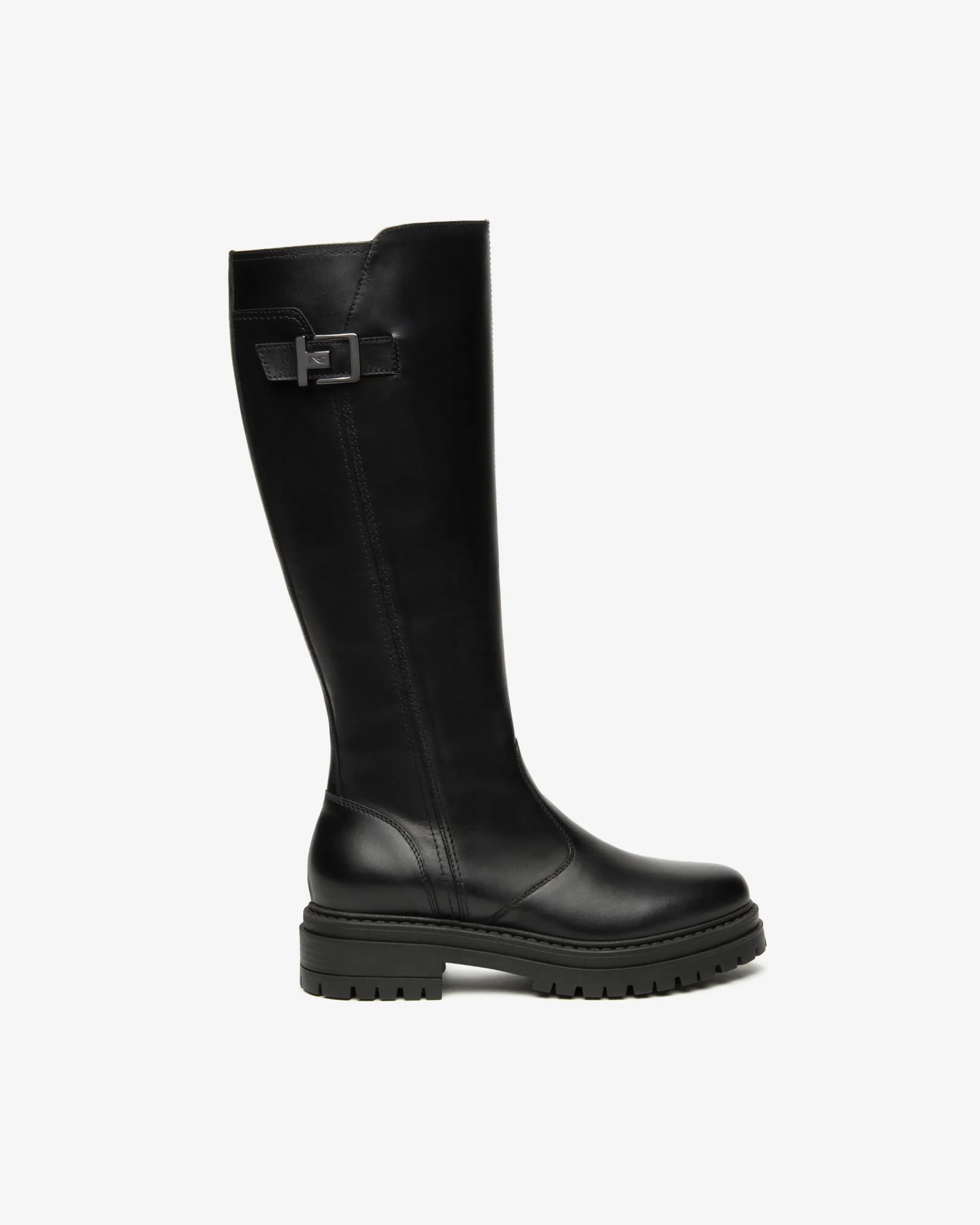 Nero Giardini Stivali Donna in Pelle Nero Clearance