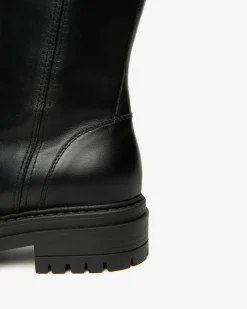Nero Giardini Stivali Donna in Pelle Nero Clearance