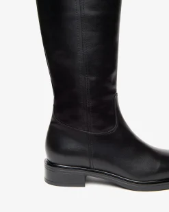 Nero Giardini Stivali Donna in Pelle Nero Hot