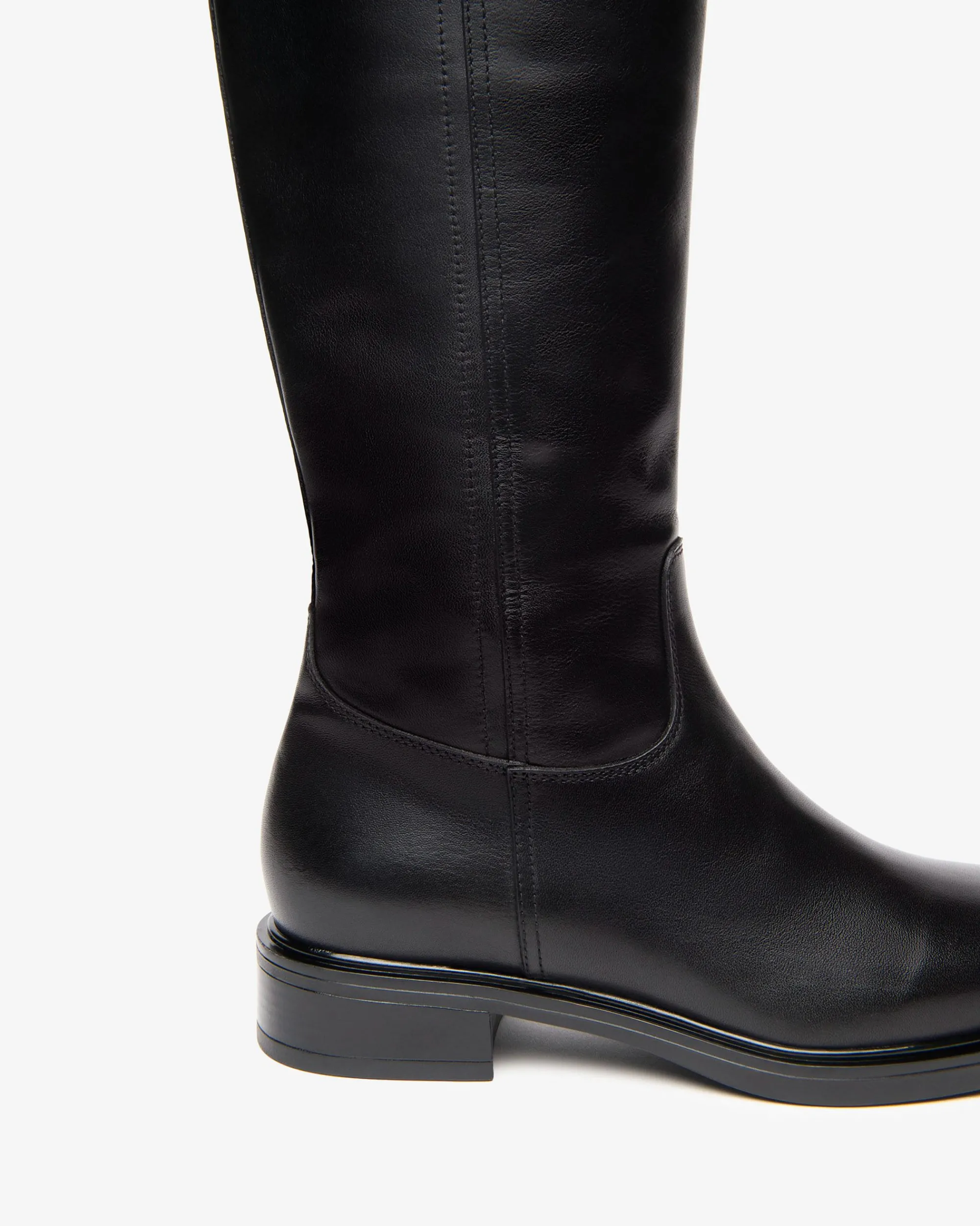 Nero Giardini Stivali Donna in Pelle Nero Hot