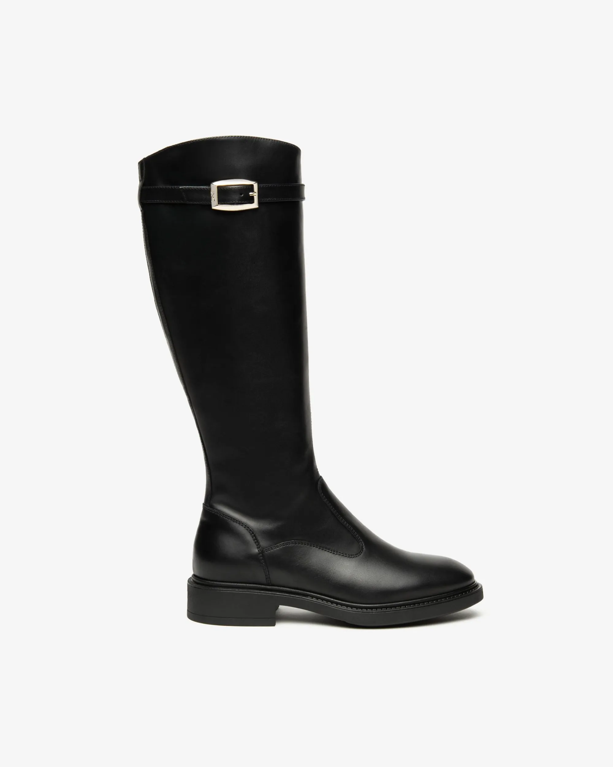 Nero Giardini Stivali Donna in Pelle Nero Online