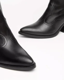 Nero Giardini Stivali Donna in Pelle Nero Sale