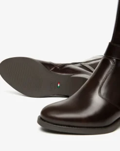 Nero Giardini Stivali Donna in Pelle e Tessuto T. Di Moro Discount
