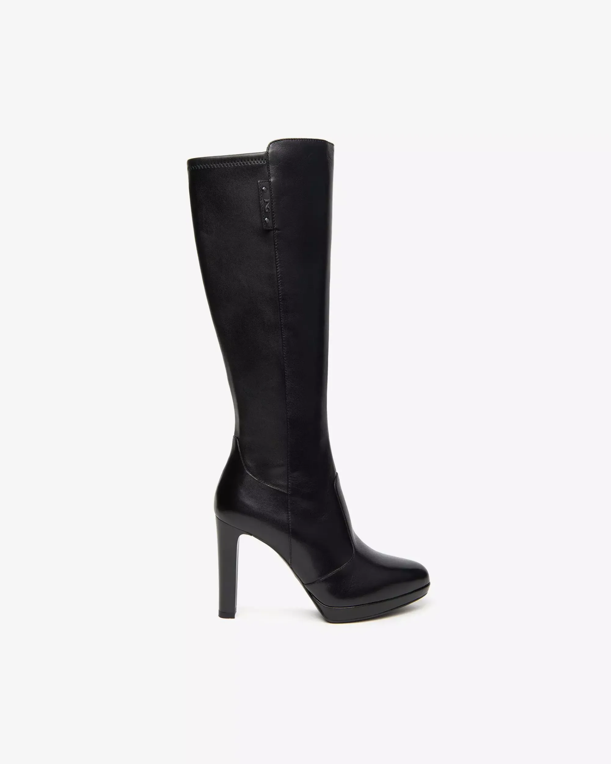 Nero Giardini Stivali Donna in Pelle e Materiale Tecnico Nero Clearance