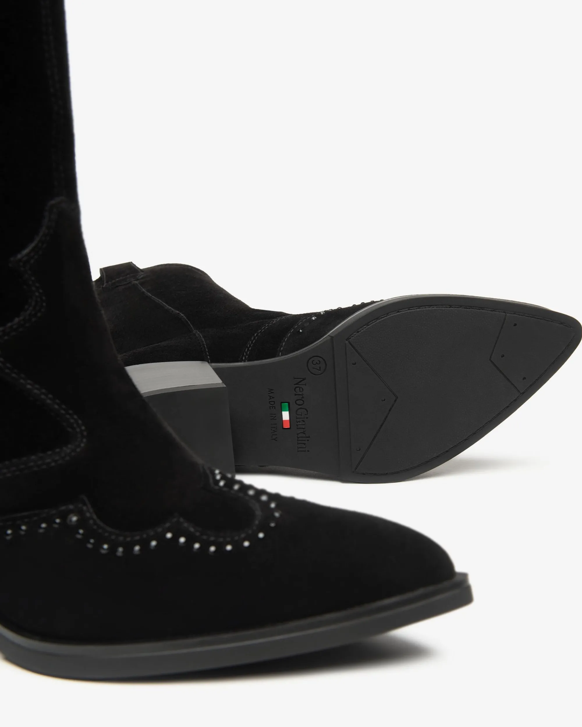 Nero Giardini Stivali Donna in Suede Discount