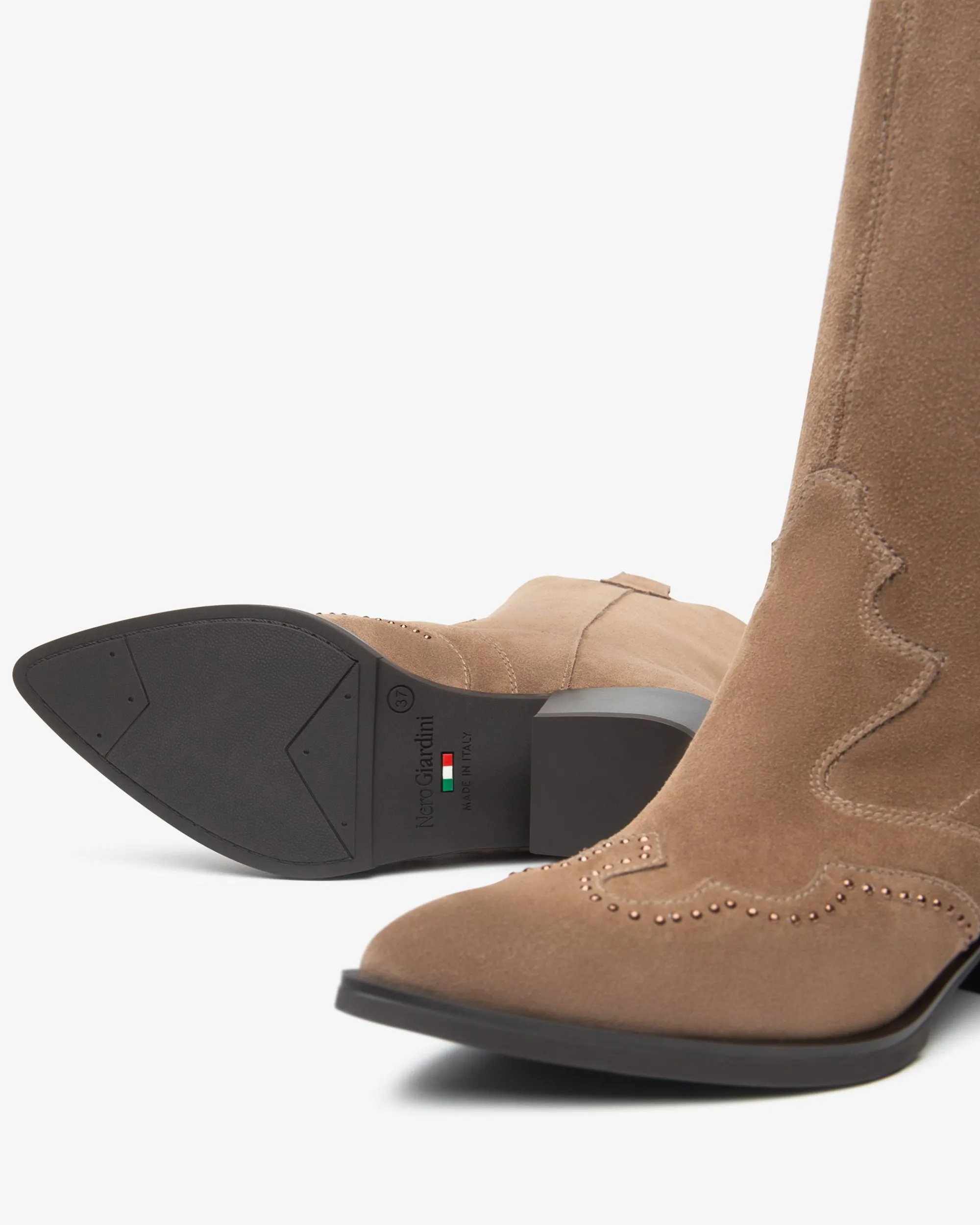 Nero Giardini Stivali Donna in Suede Discount