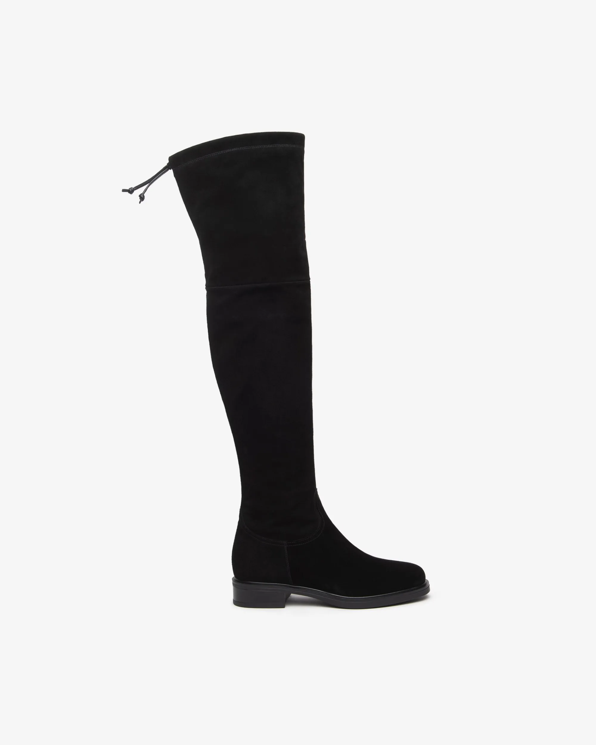 Nero Giardini Stivali Donna in Suede e Pelle Nero New