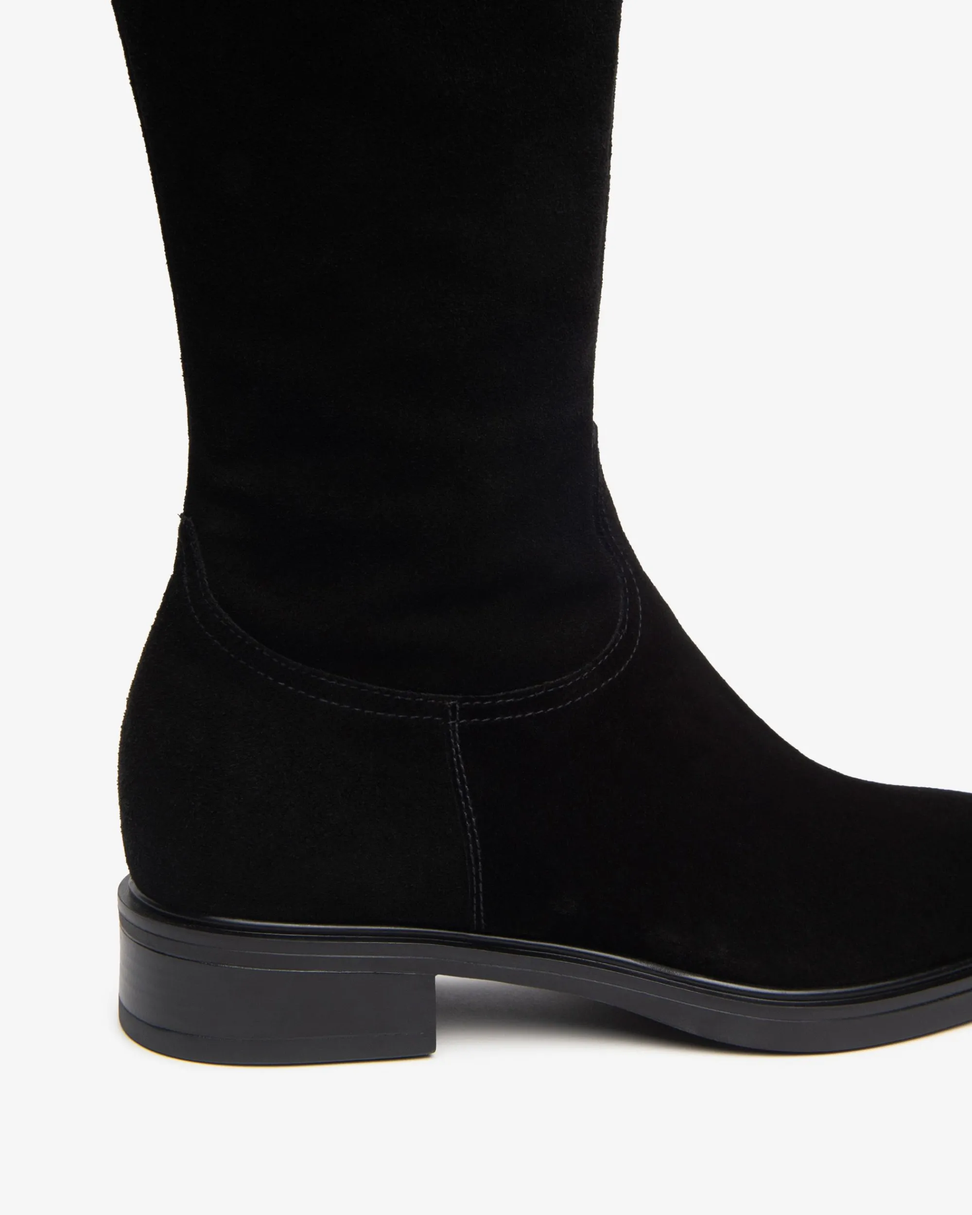 Nero Giardini Stivali Donna in Suede e Pelle Nero New