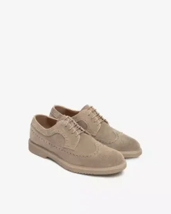 Nero Giardini Stringate Uomo in Camoscio New