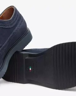Nero Giardini Stringate Uomo in Camoscio New