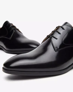 Nero Giardini Stringate Uomo in Pelle Nero Discount