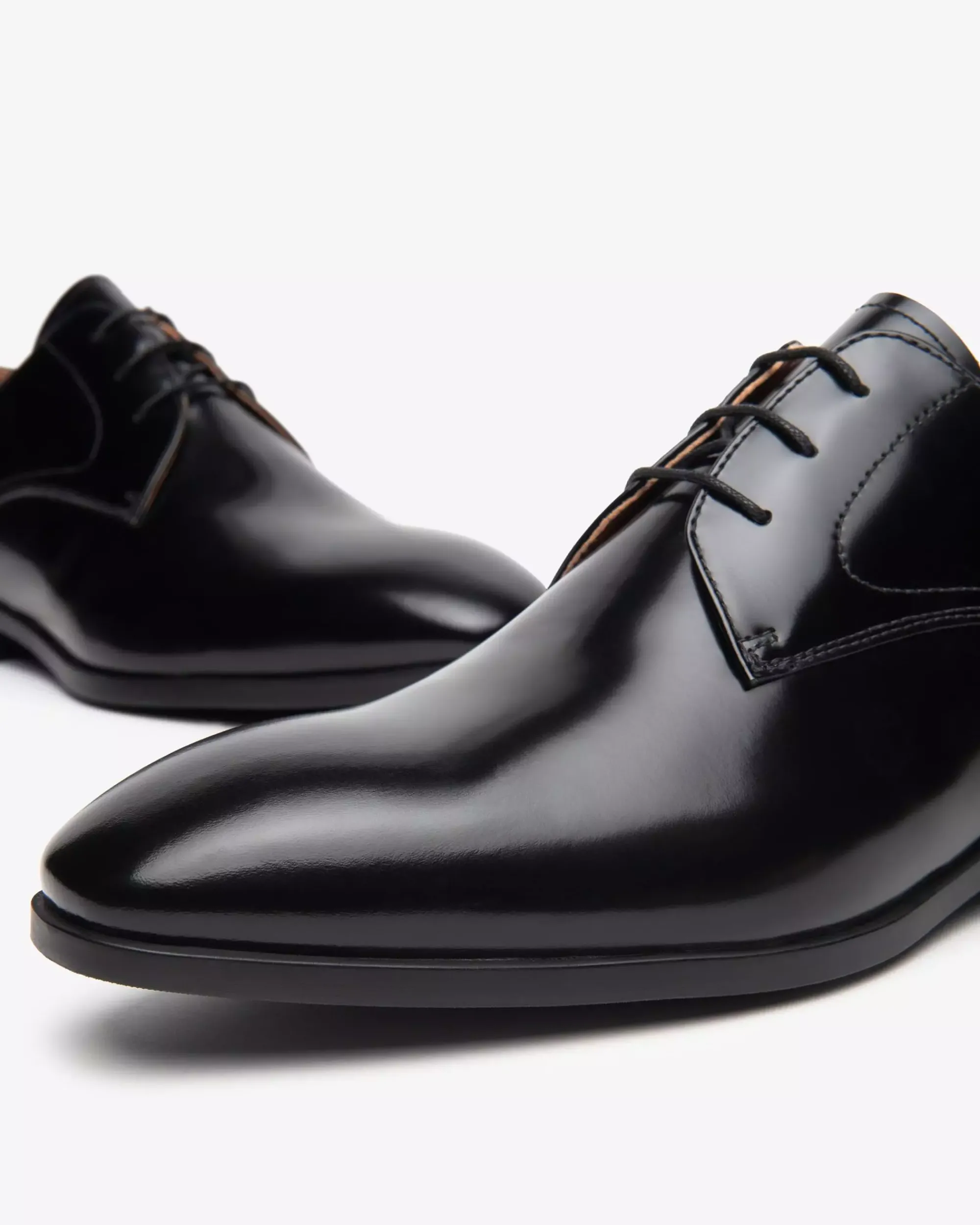 Nero Giardini Stringate Uomo in Pelle Nero Discount