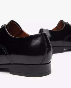 Nero Giardini Stringate Uomo in Pelle Nero Discount