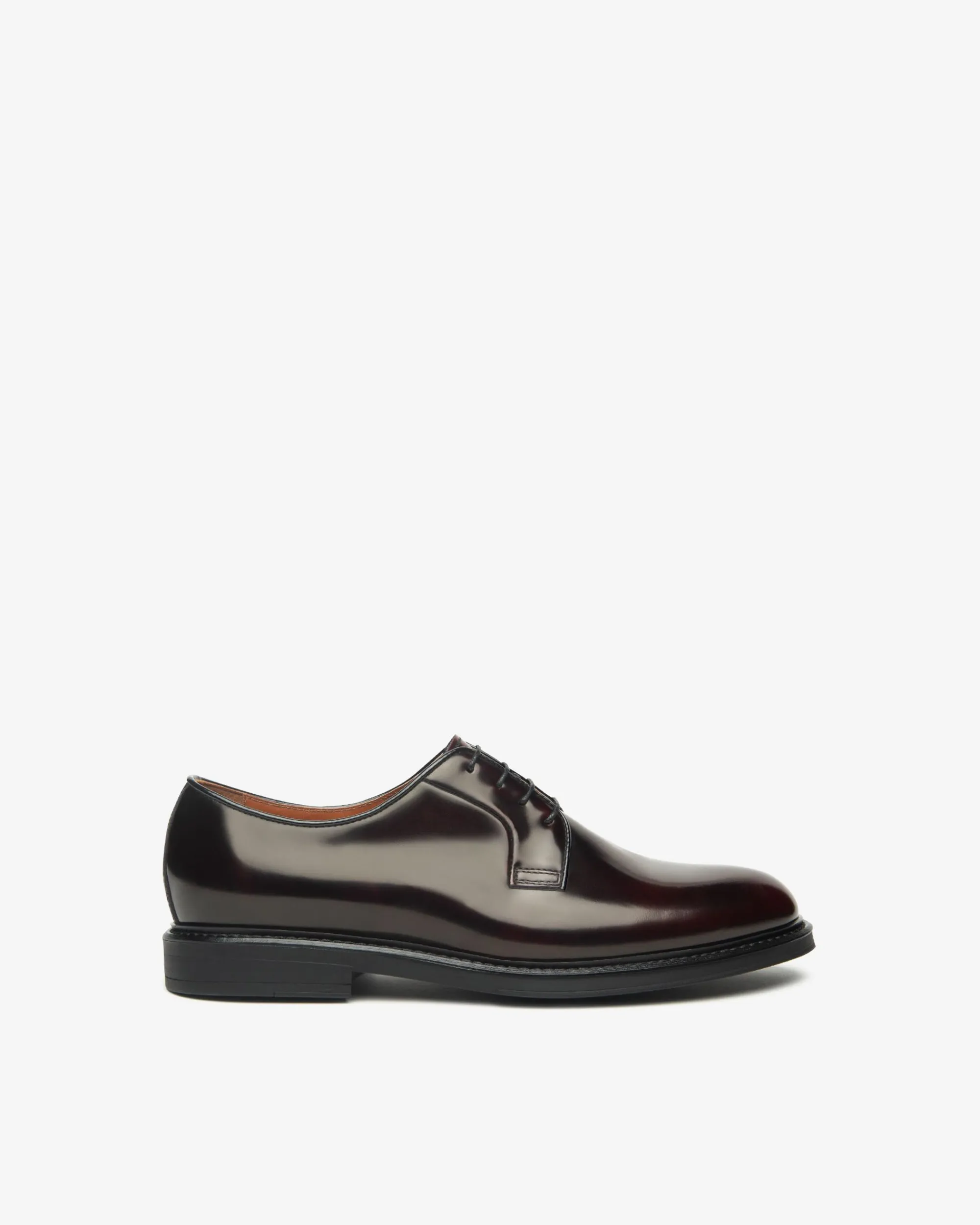 Nero Giardini Stringate Uomo in Pelle Rosso Sale