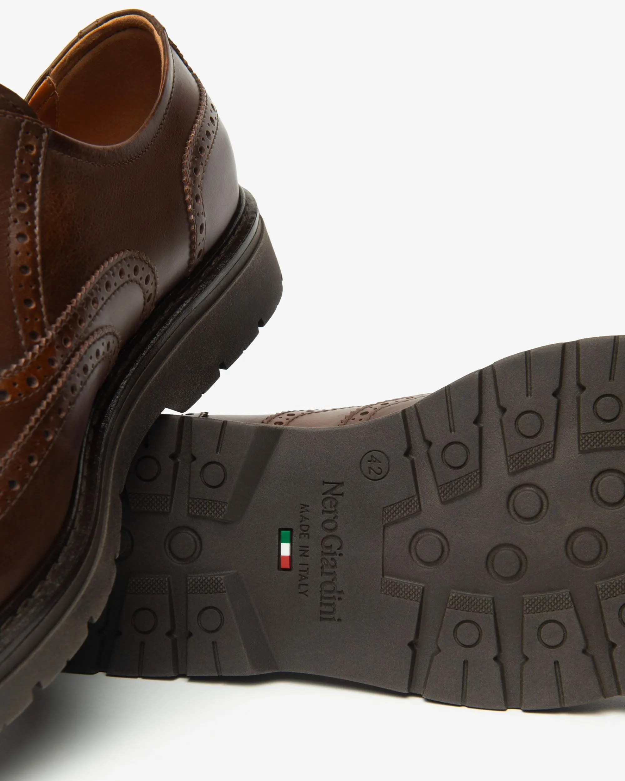 Nero Giardini Stringate Uomo in Pelle T. Di Moro Clearance
