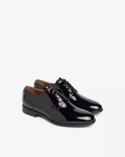 Nero Giardini Stringate Uomo in Vernice Nero Best