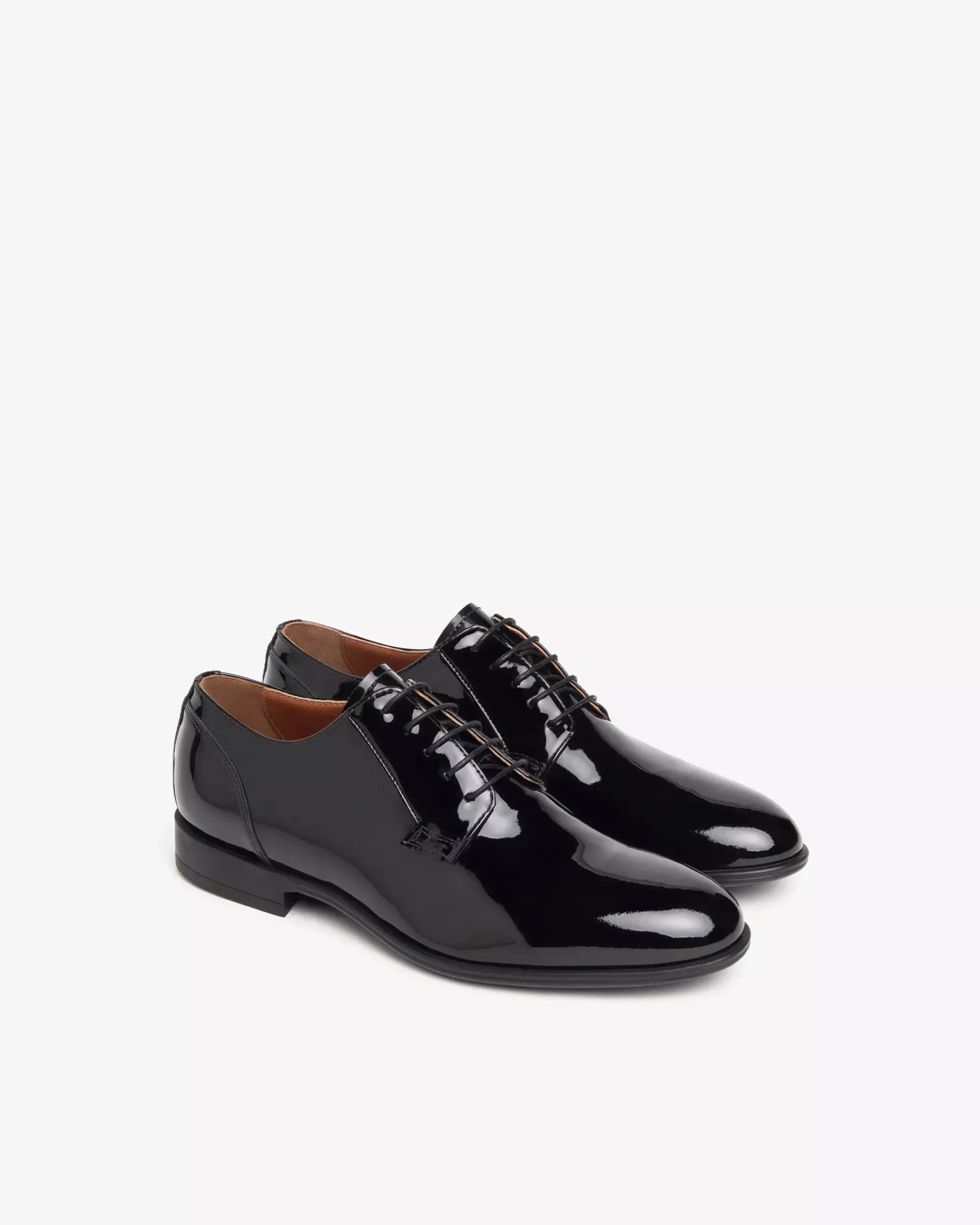 Nero Giardini Stringate Uomo in Vernice Nero Best
