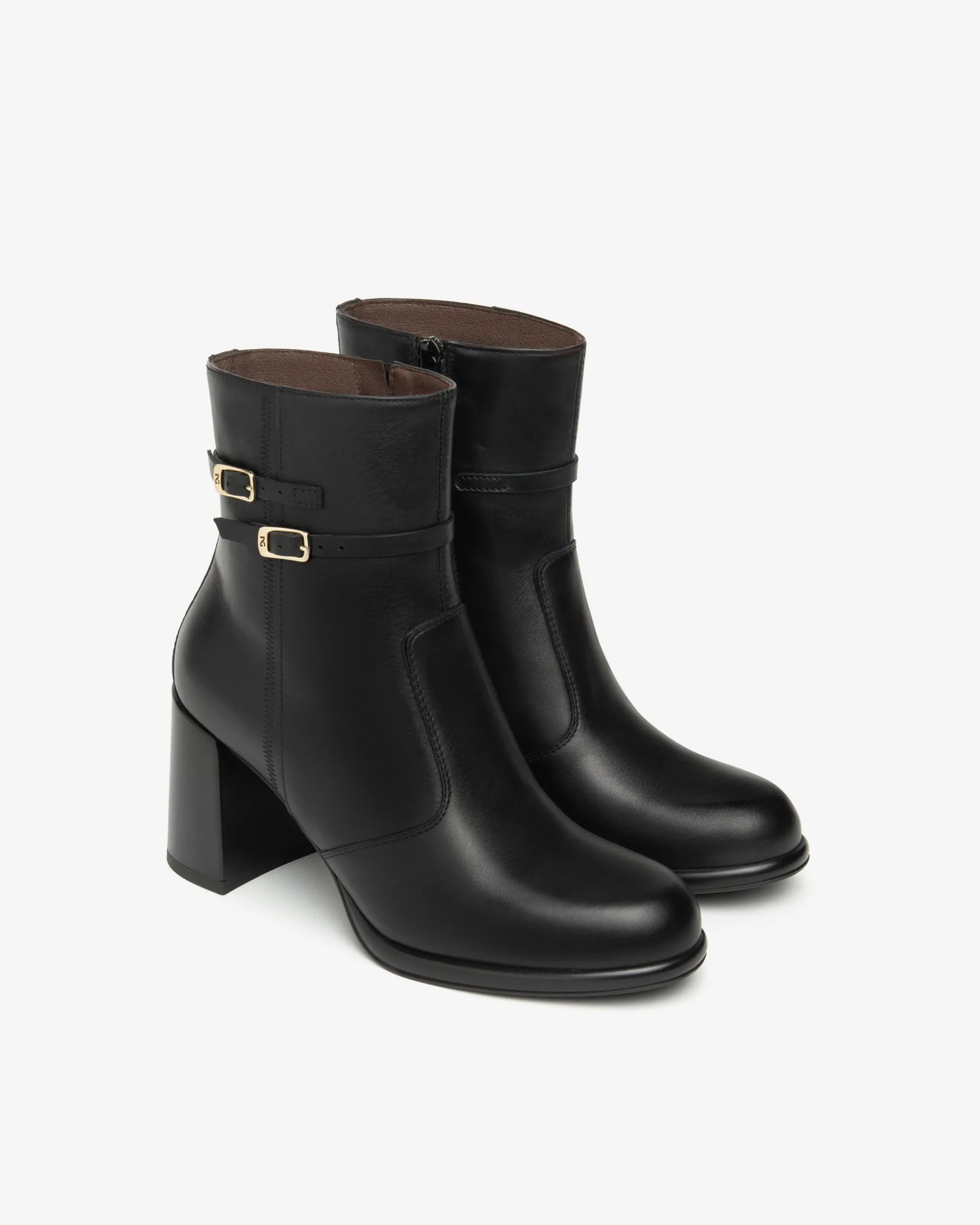 Nero Giardini Tronchetti Donna in Pelle Nero Best