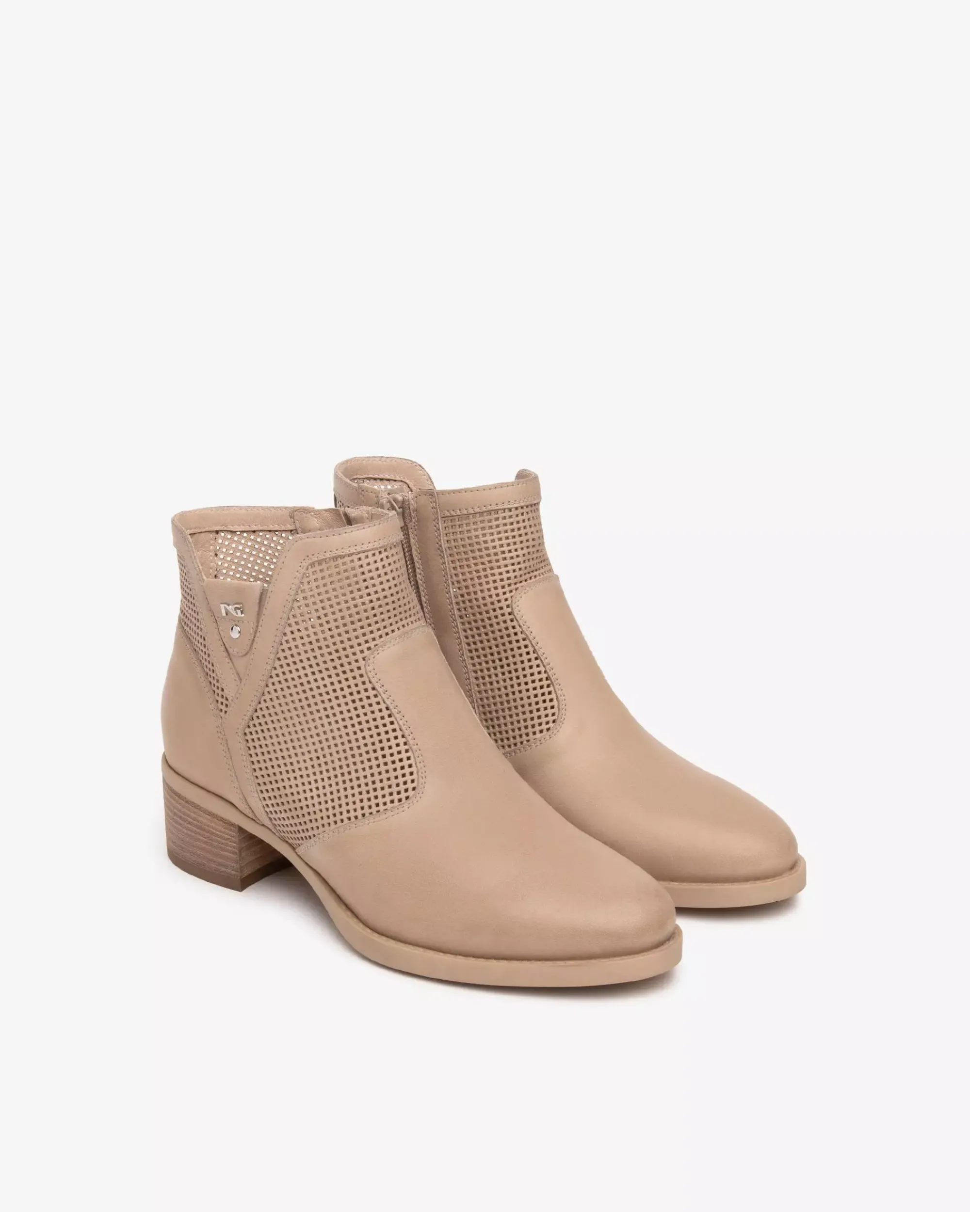 Nero Giardini Tronchetti Donna in Pelle Sale