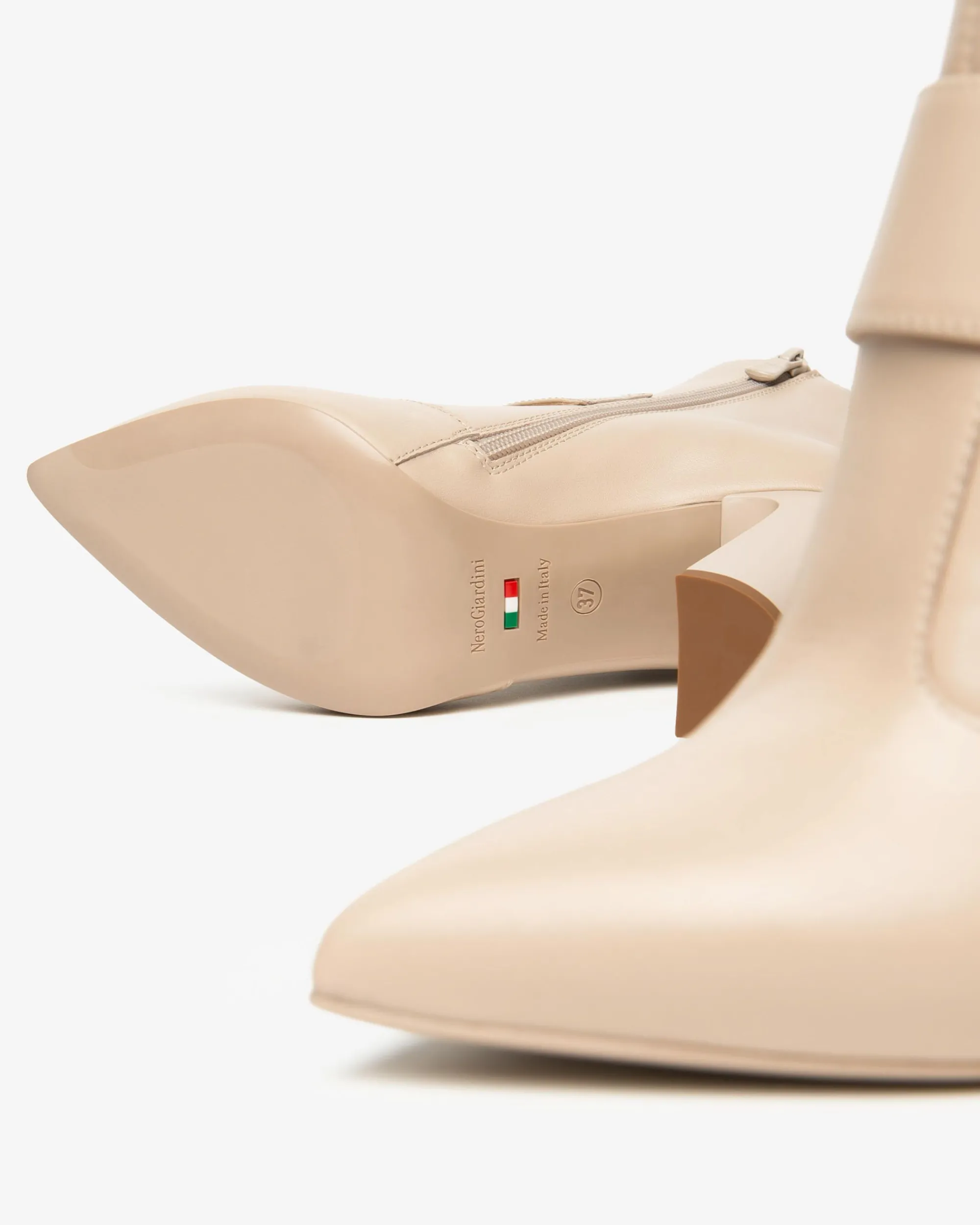 Nero Giardini Tronchetti Donna in Pelle Hot