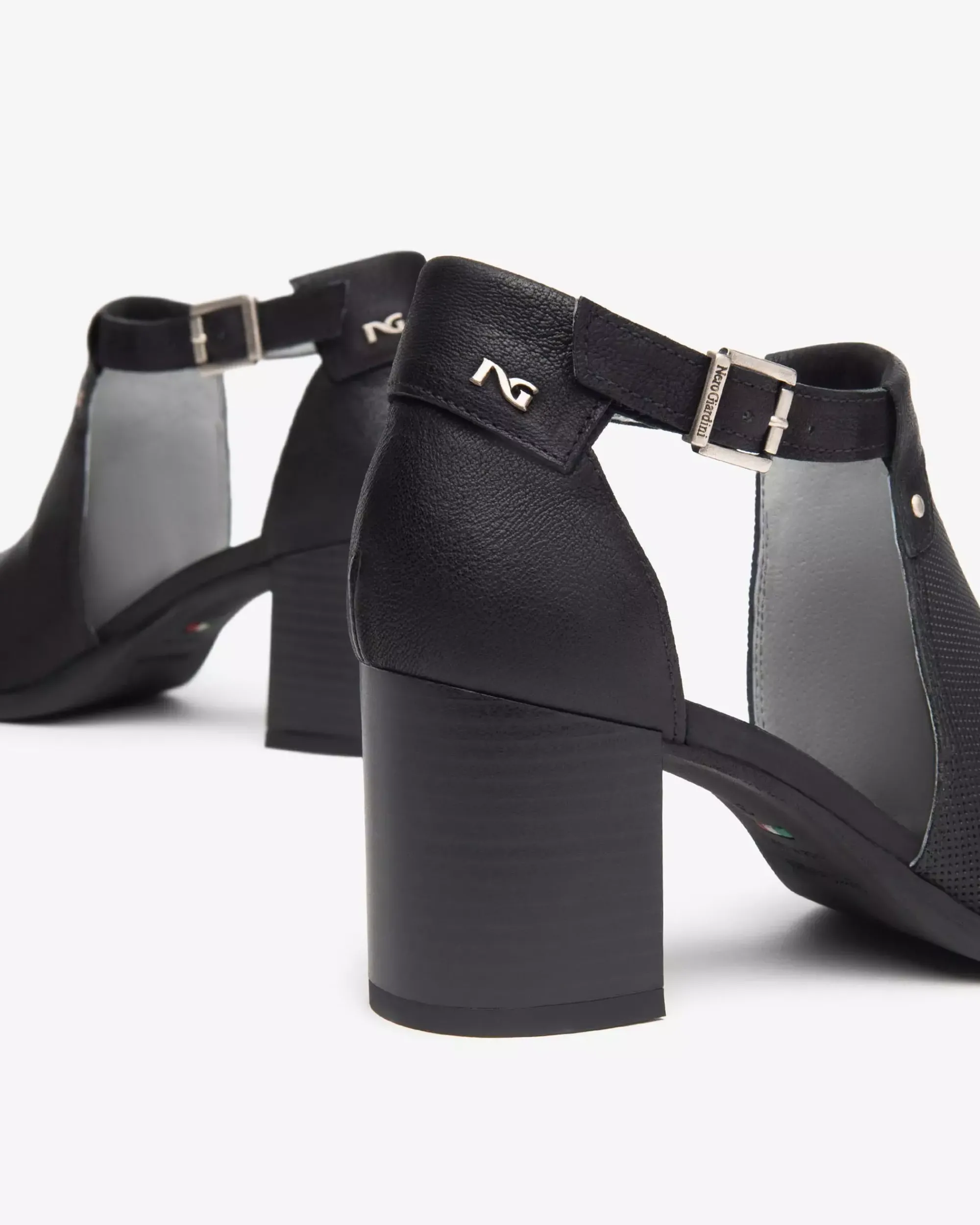 Nero Giardini Tronchetti Donna in Pelle New