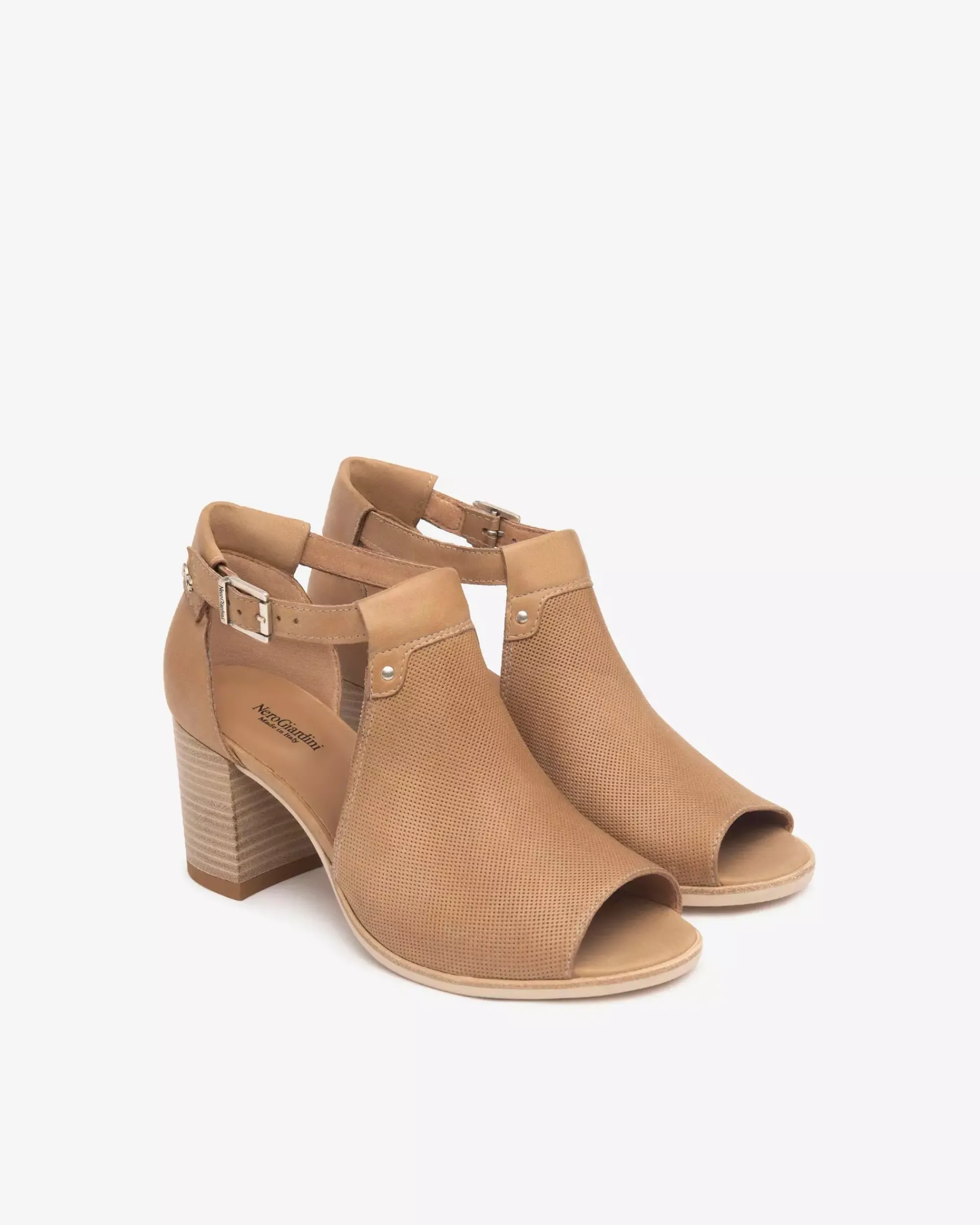 Nero Giardini Tronchetti Donna in Pelle New