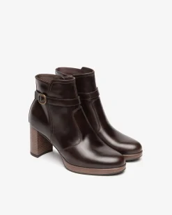 Nero Giardini Tronchetti Donna in Pelle Clearance
