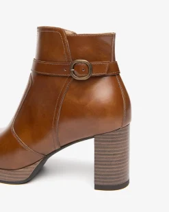 Nero Giardini Tronchetti Donna in Pelle Clearance