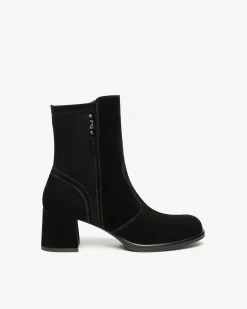 Nero Giardini Tronchetti Donna in Suede e Materiale Tecnico Outlet