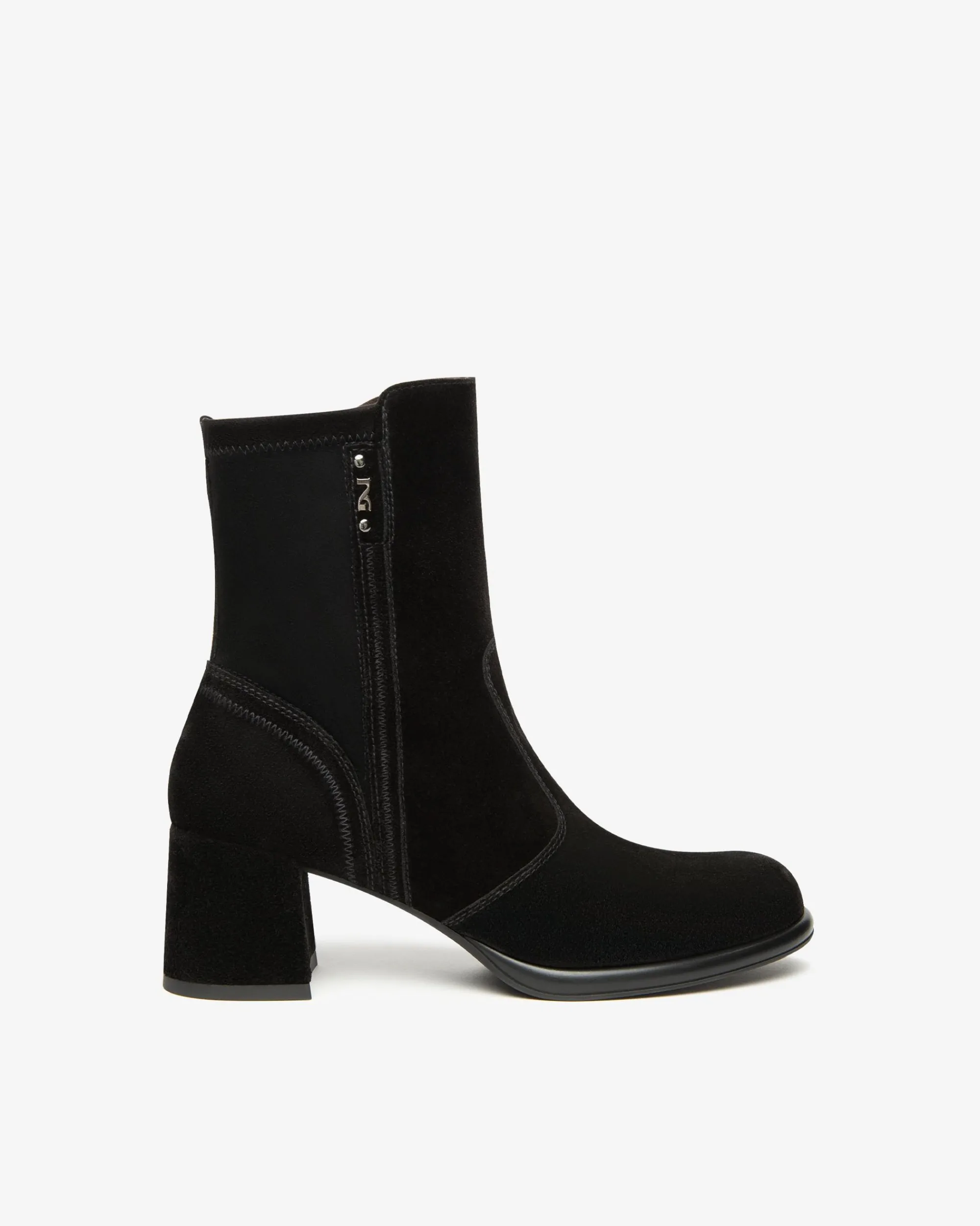 Nero Giardini Tronchetti Donna in Suede e Materiale Tecnico Outlet