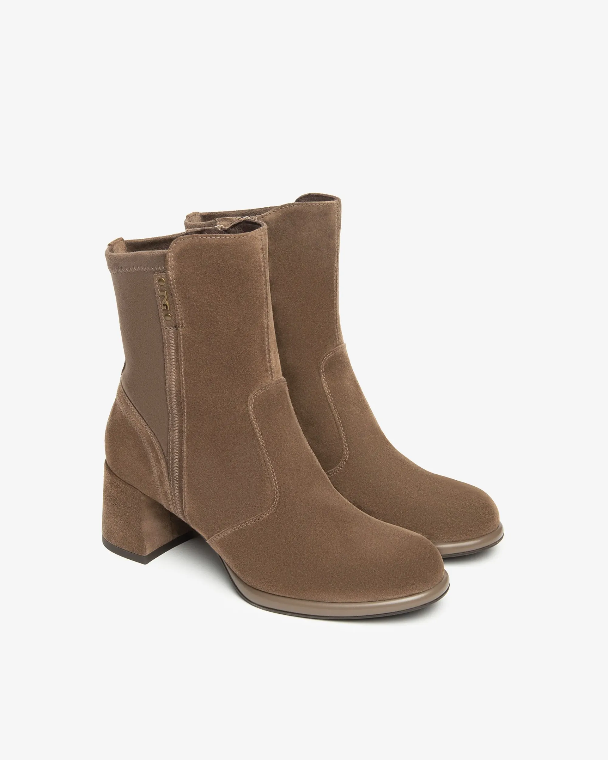 Nero Giardini Tronchetti Donna in Suede e Materiale Tecnico Outlet