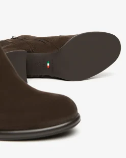 Nero Giardini Tronchetti Donna in Suede e Materiale Tecnico Outlet