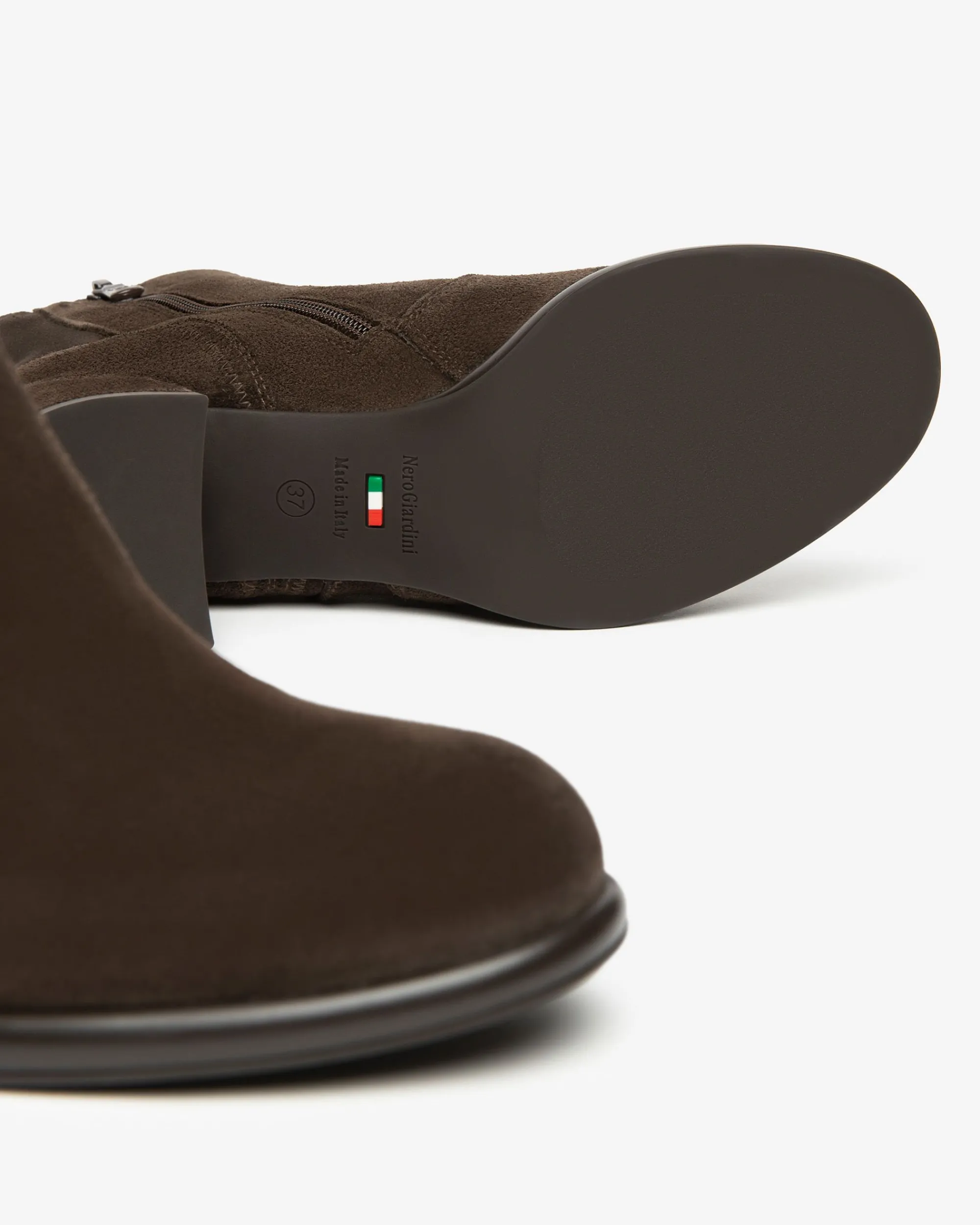 Nero Giardini Tronchetti Donna in Suede e Materiale Tecnico Outlet