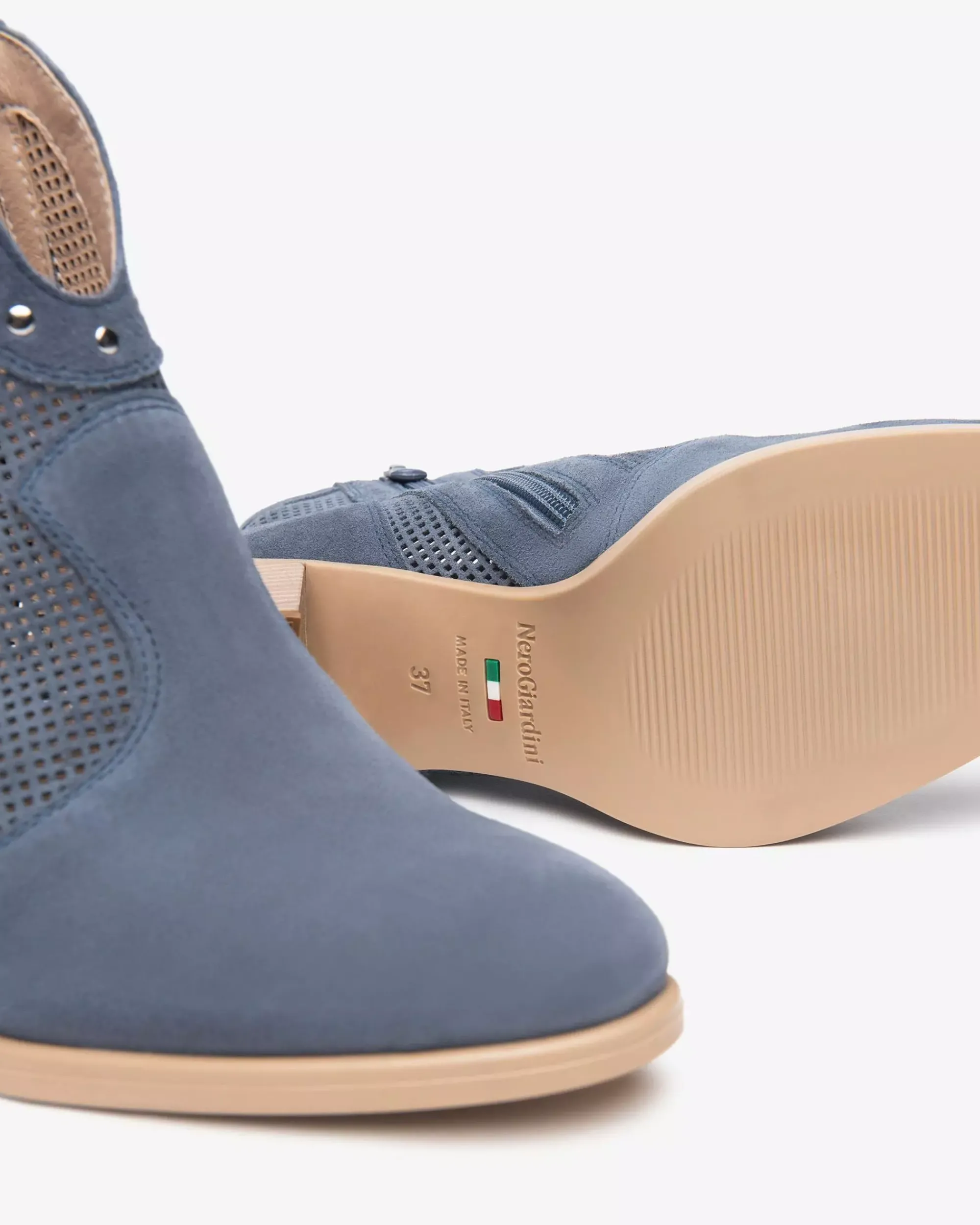 Nero Giardini Tronchetti Donna in Suede Outlet