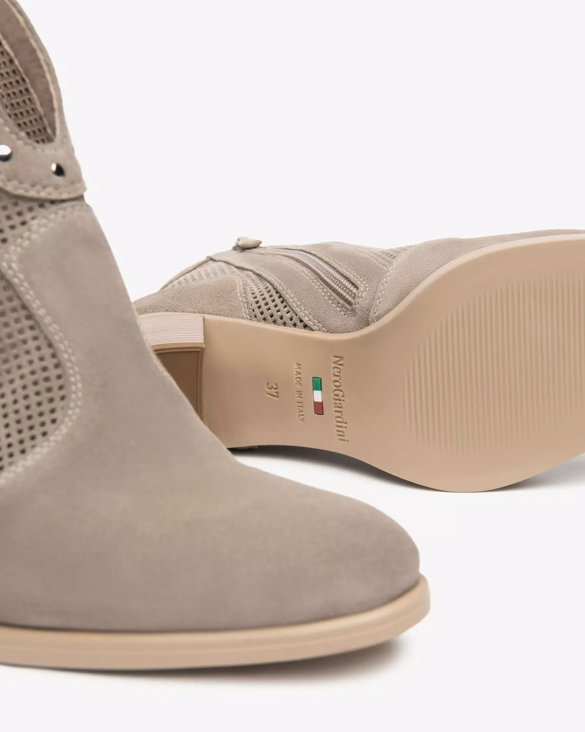 Nero Giardini Tronchetti Donna in Suede Outlet