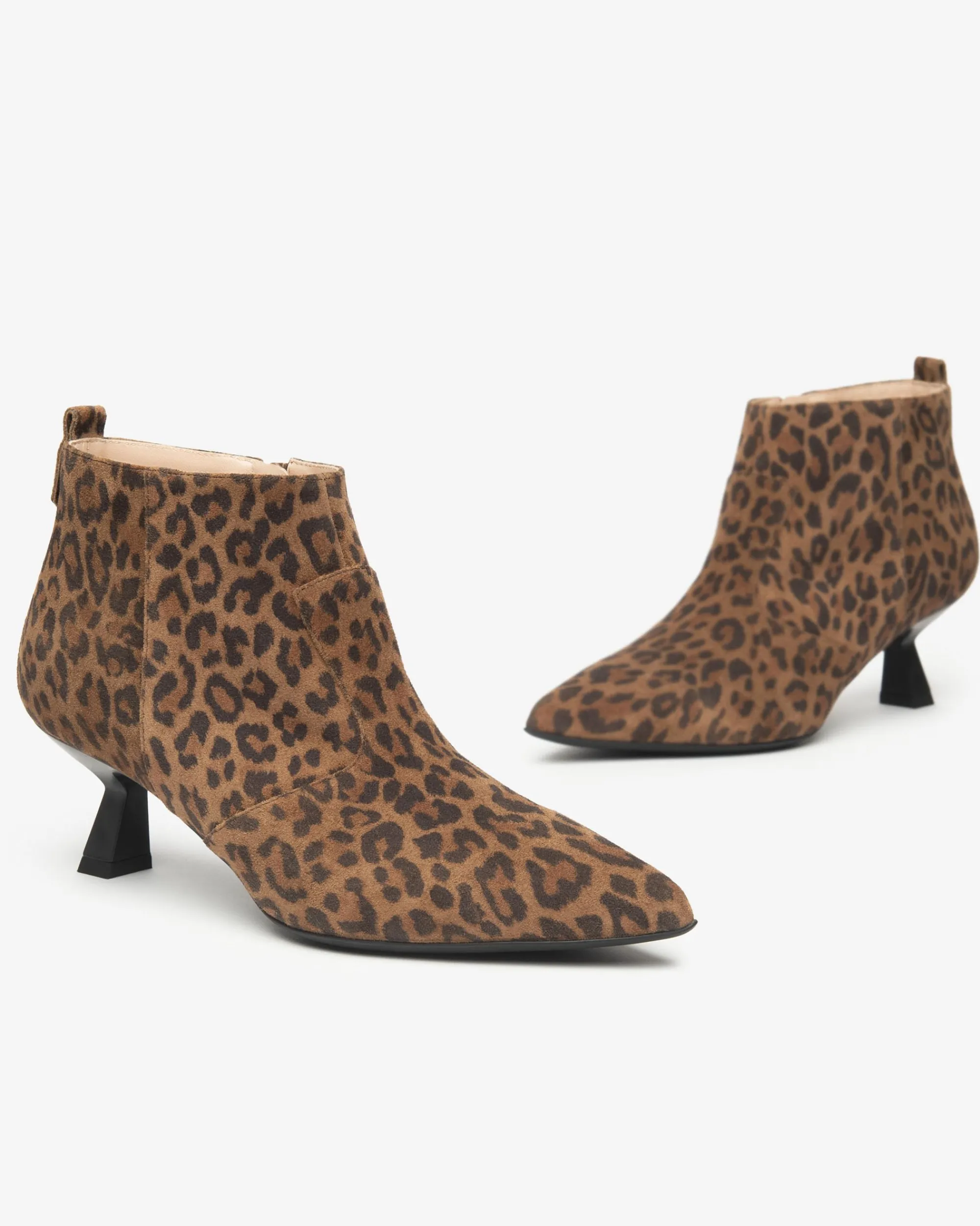 Nero Giardini Tronchetti Donna in Suede Marrone